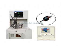 Micro motor rotor dynamic balancing machine