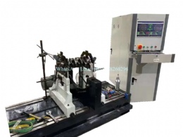 Automobile crankshaft dynamic balancing machine